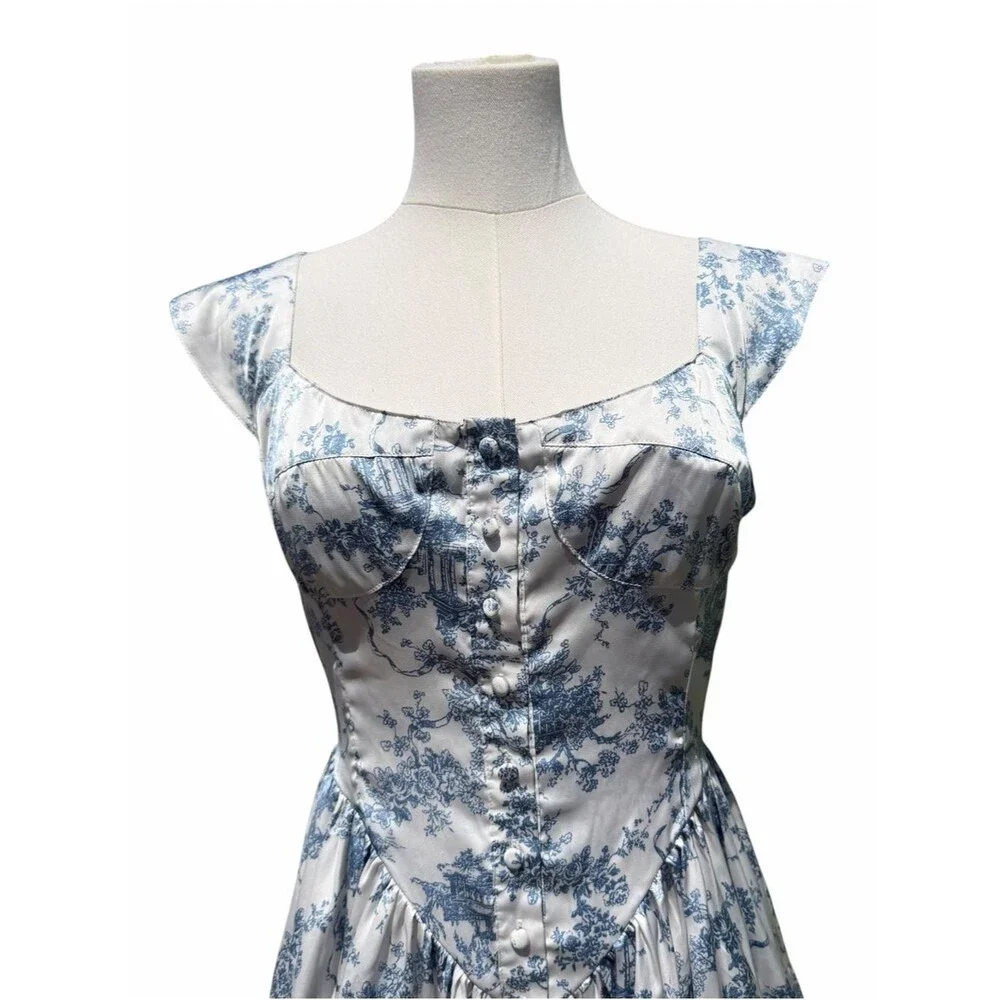 American Threads blue white